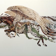 Схема вышивки «Лошадь»