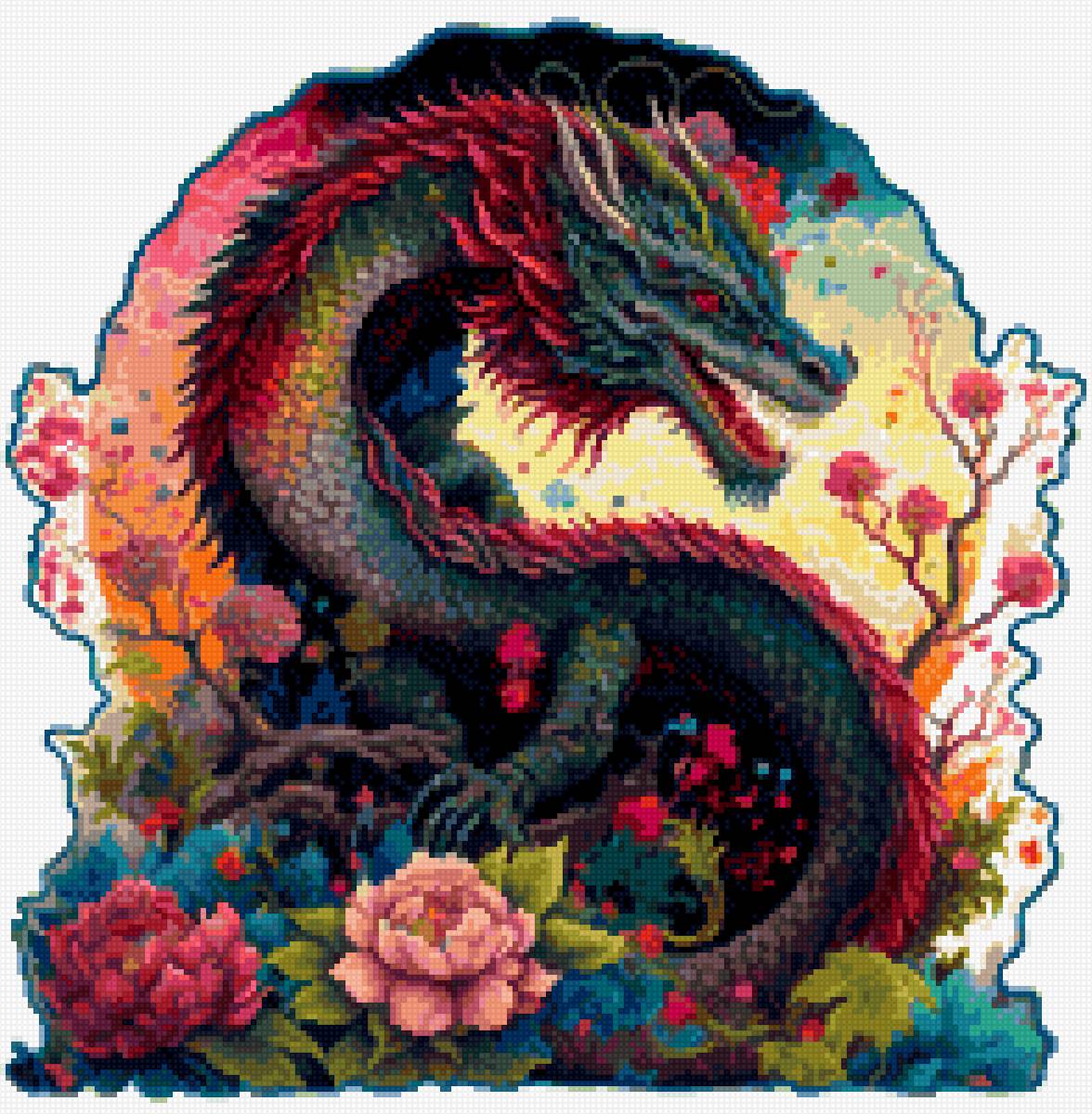 Дракон - дракон - предпросмотр