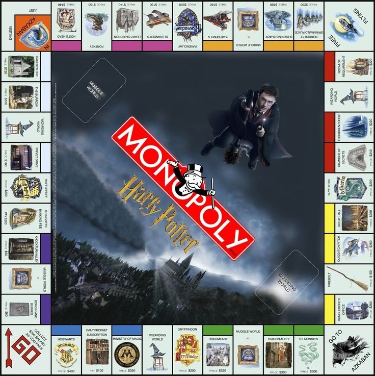 Monopoly harry Potter - оригинал