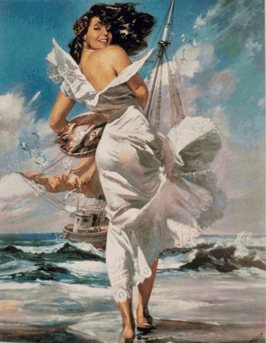 Вольный ветер - море - предпросмотр