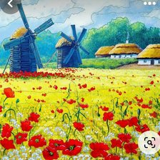 Схема вышивки «Folk art»