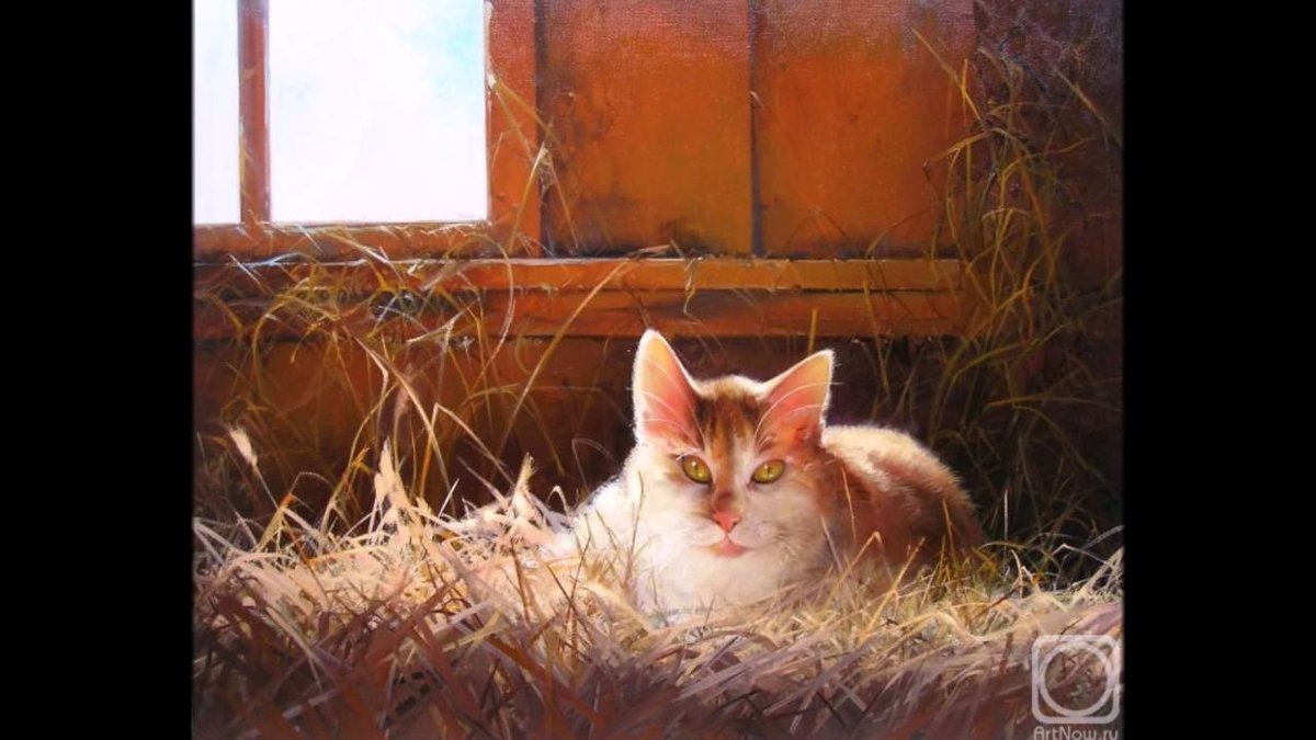 рыжий котейка - кот - оригинал