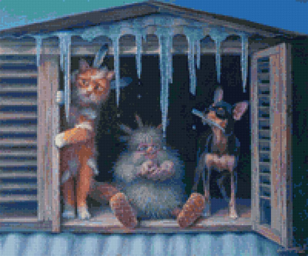 домовенок, рыжий кот - домовенок, рыжий кот - предпросмотр