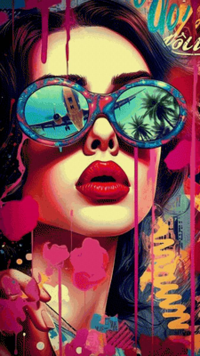 Арт 2 - арт, девушка, искусство - предпросмотр