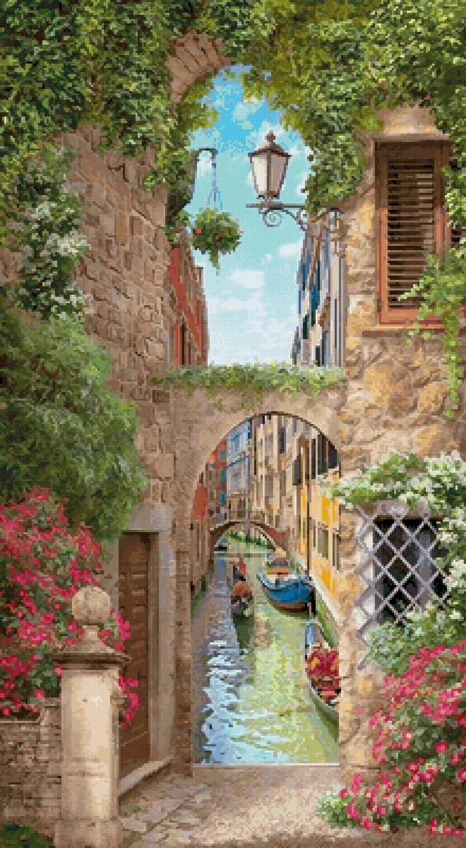 Венеция - венеция, гондола, канал - предпросмотр