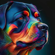 Схема вышивки «Rotbailer»