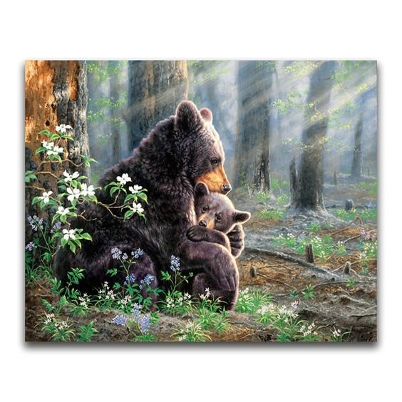 Мамина любовь - медведи - оригинал