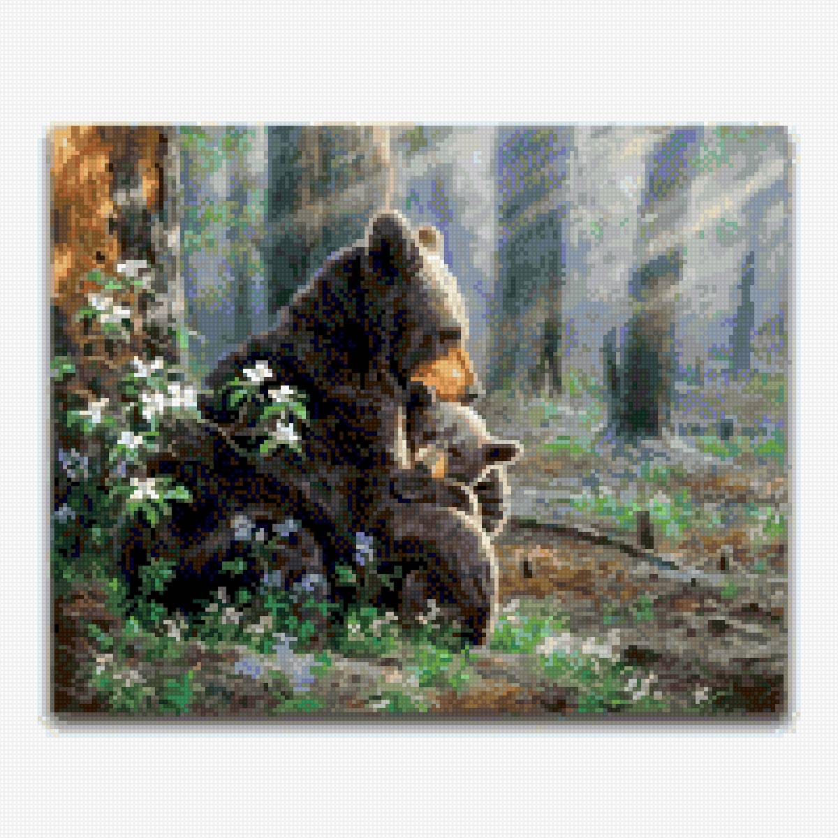 Мамина любовь - медведи - предпросмотр