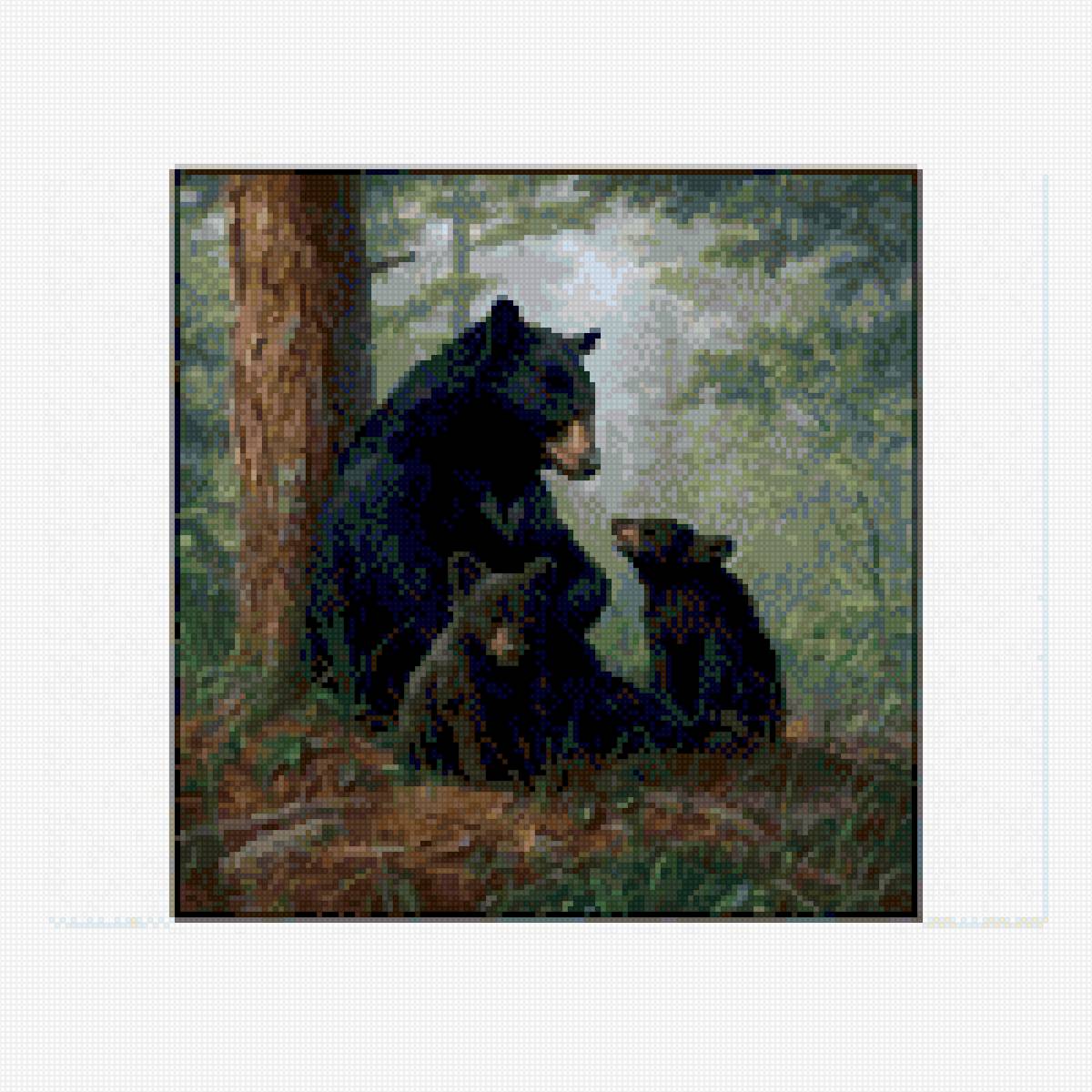 мишки - медведи - предпросмотр