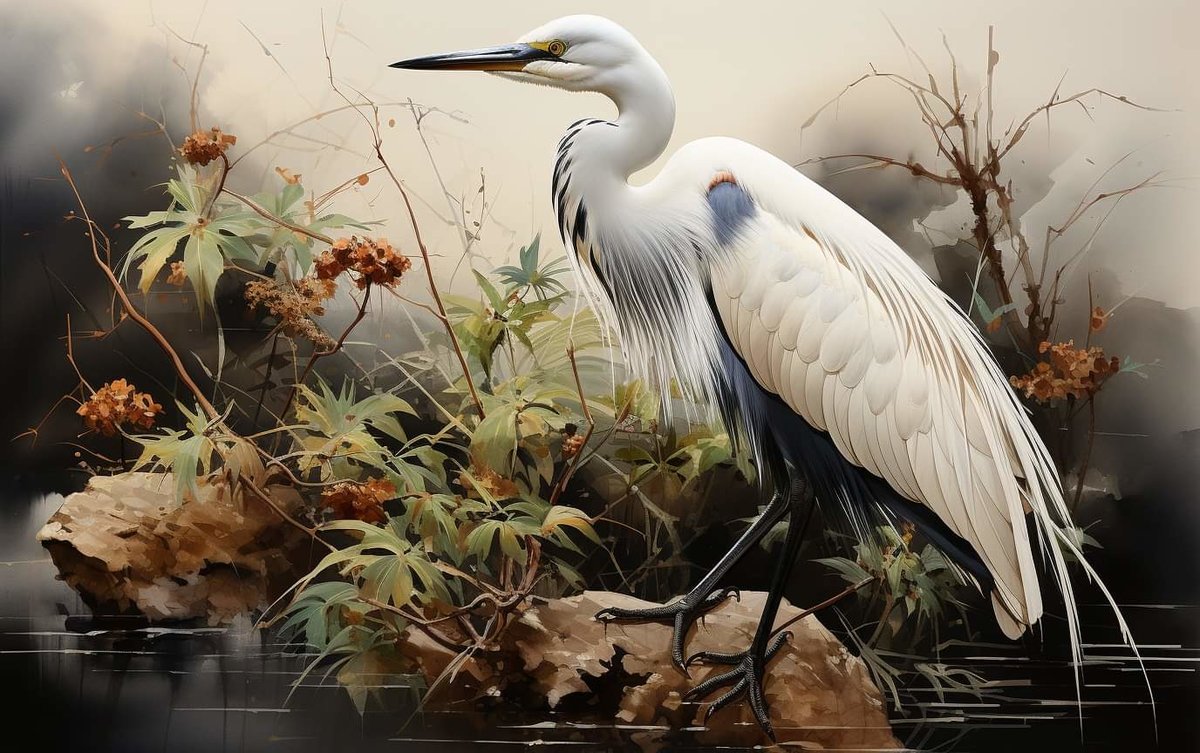 Pictura chineza - natura - оригинал