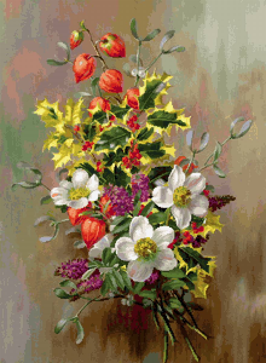 букет с физалисом - предпросмотр