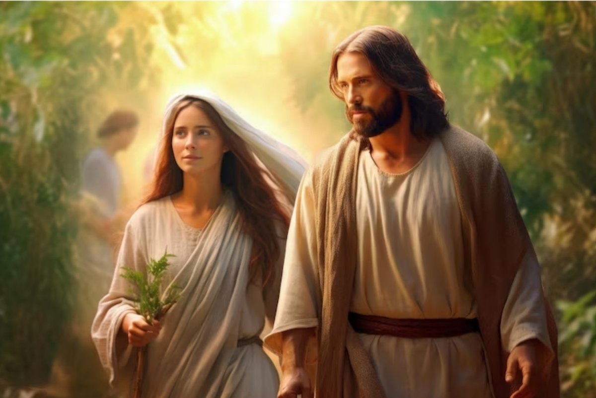 Sananda y Magdalena - оригинал