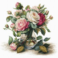 Схема вышивки «Cvece»