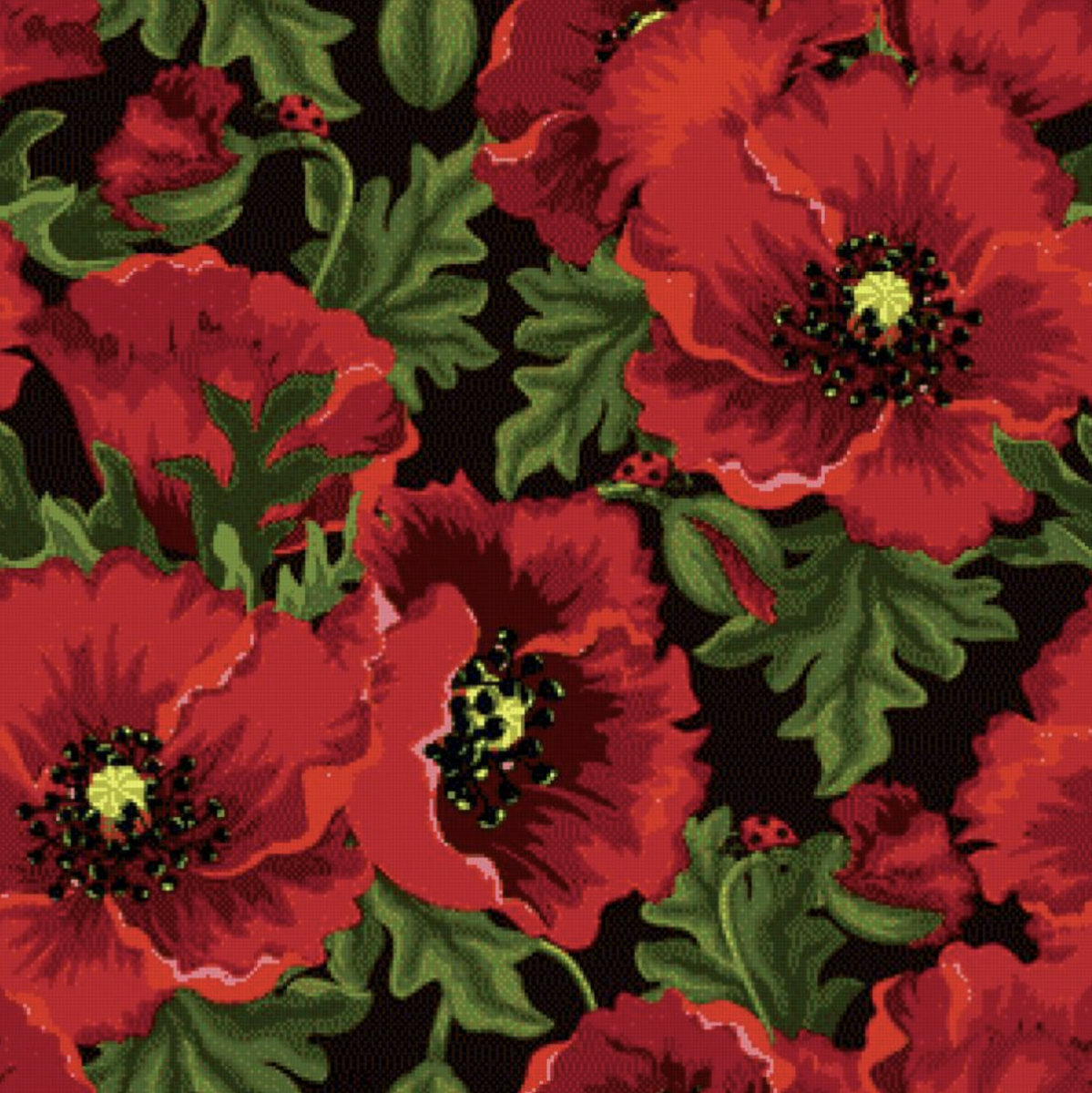 Цветы маки. - маки. - оригинал