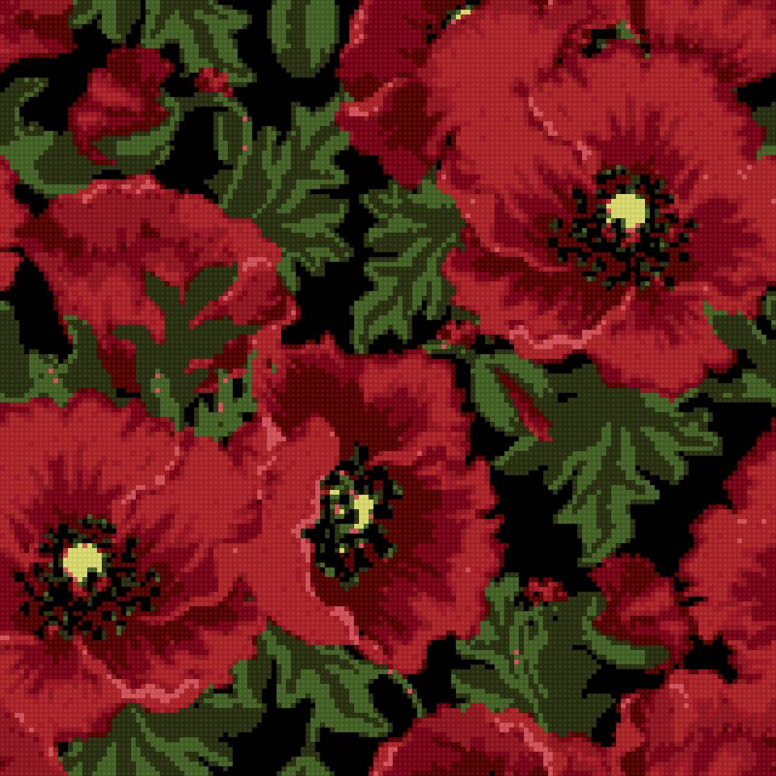 Цветы маки. - маки. - предпросмотр