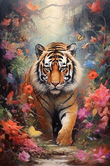 тигр - оригинал