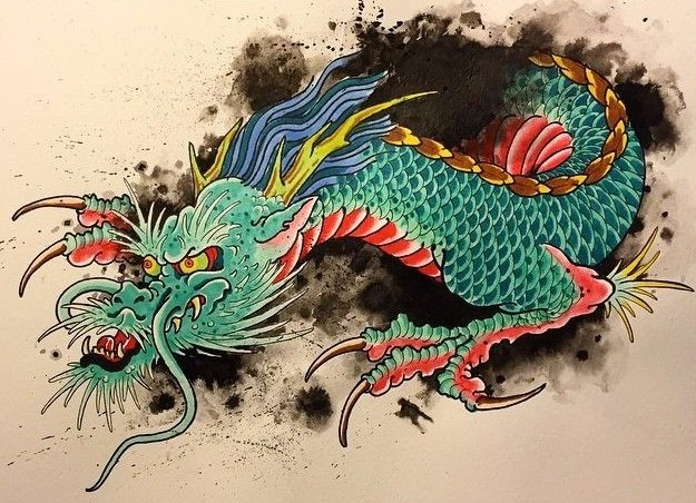 дракон - оригинал