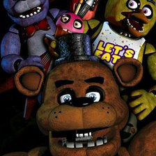 Схема вышивки «Poster Five Nights at Freddy's»
