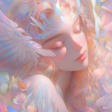 Схема вышивки «Angel»