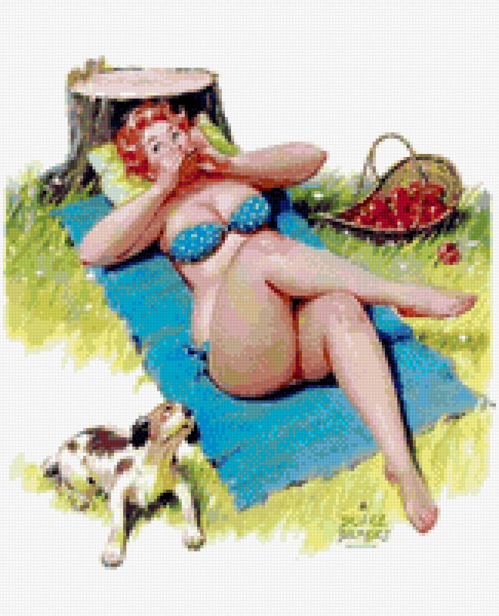 РЫЖАЯ ХИЛЬДА - рыжая хильда - предпросмотр