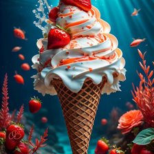 Схема вышивки «Мороженка»