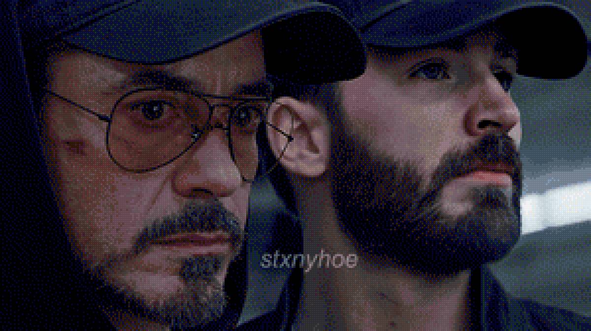 Marvel-Tony Stark-Steve Rogers - предпросмотр