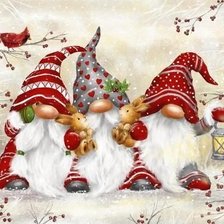 Новогодние гномы