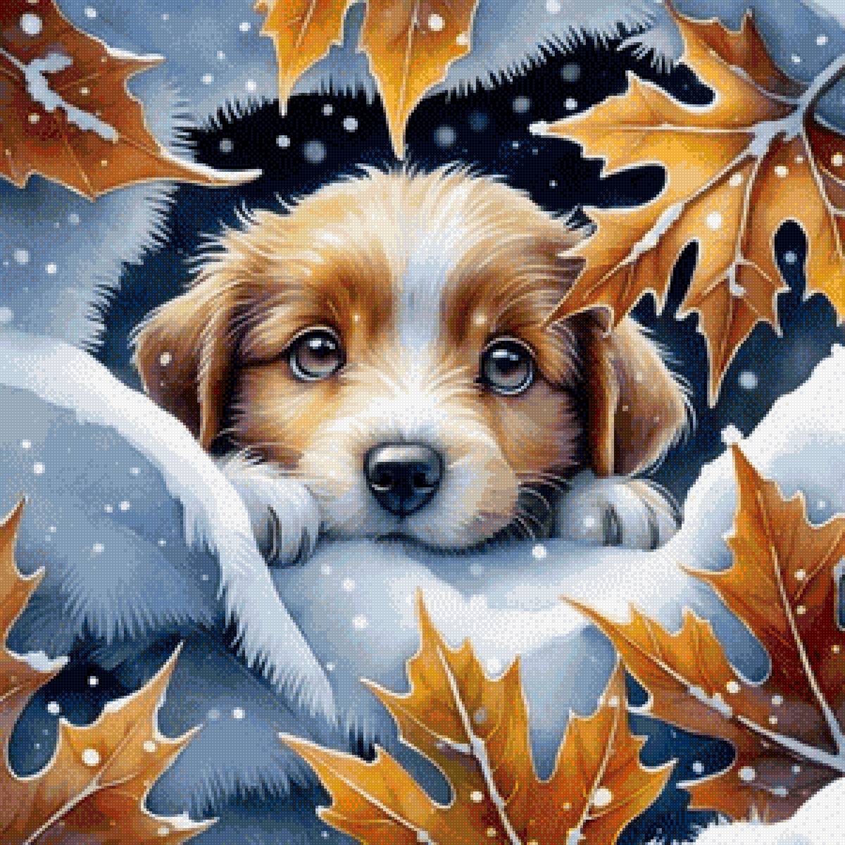 Плохая погода - домашние животные, щенок - предпросмотр