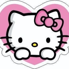 Схема вышивки «Хелло китти»