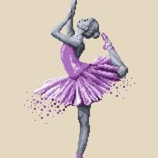Bailarina lila