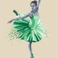 Bailarina verde