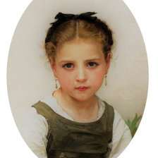 Схема вышивки «девочка»