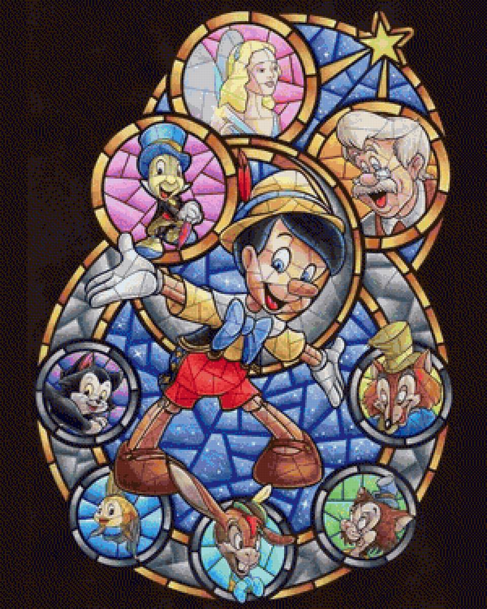 Vidriera de Pinocho - предпросмотр