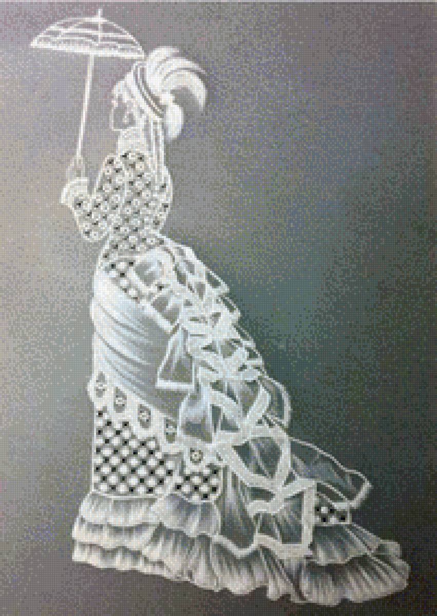 Mujer con sombrilla - предпросмотр