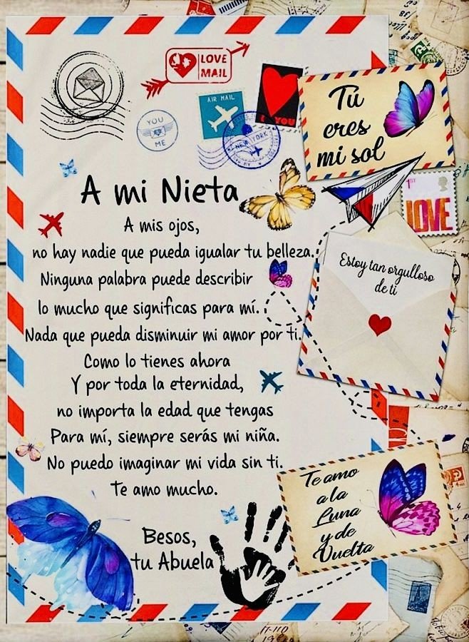 Carta a mi nieta - оригинал