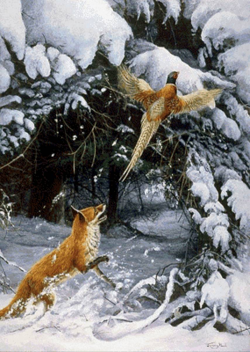 Охотница - художники - предпросмотр