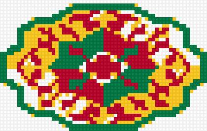 Орнамент туркменский - флаг, орнамент, туркменистан - предпросмотр