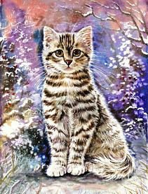 №2712369 - зима, котик, котенок - оригинал