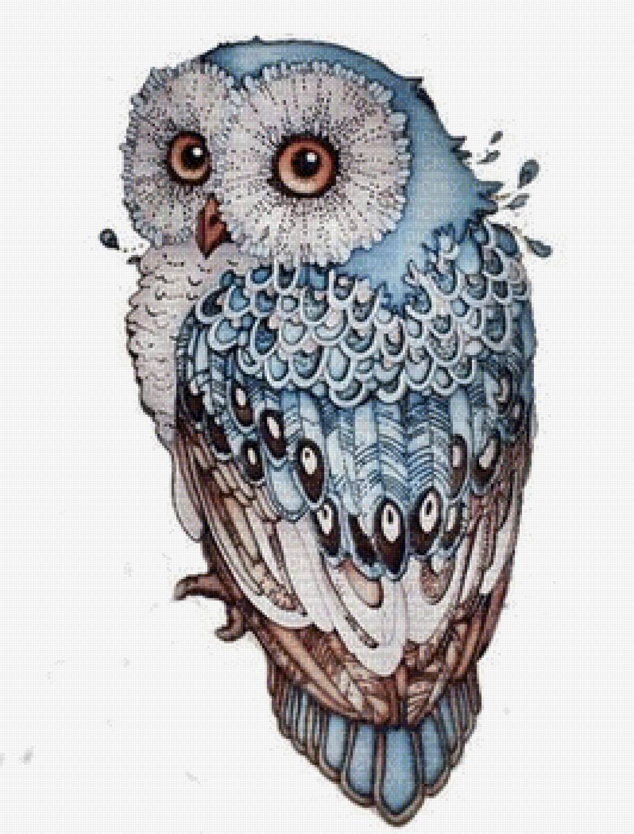 Сова - 🦉 - предпросмотр