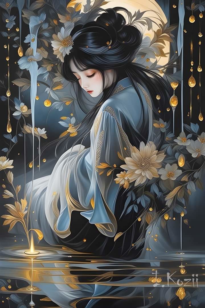 Arta digitala - doamna - оригинал