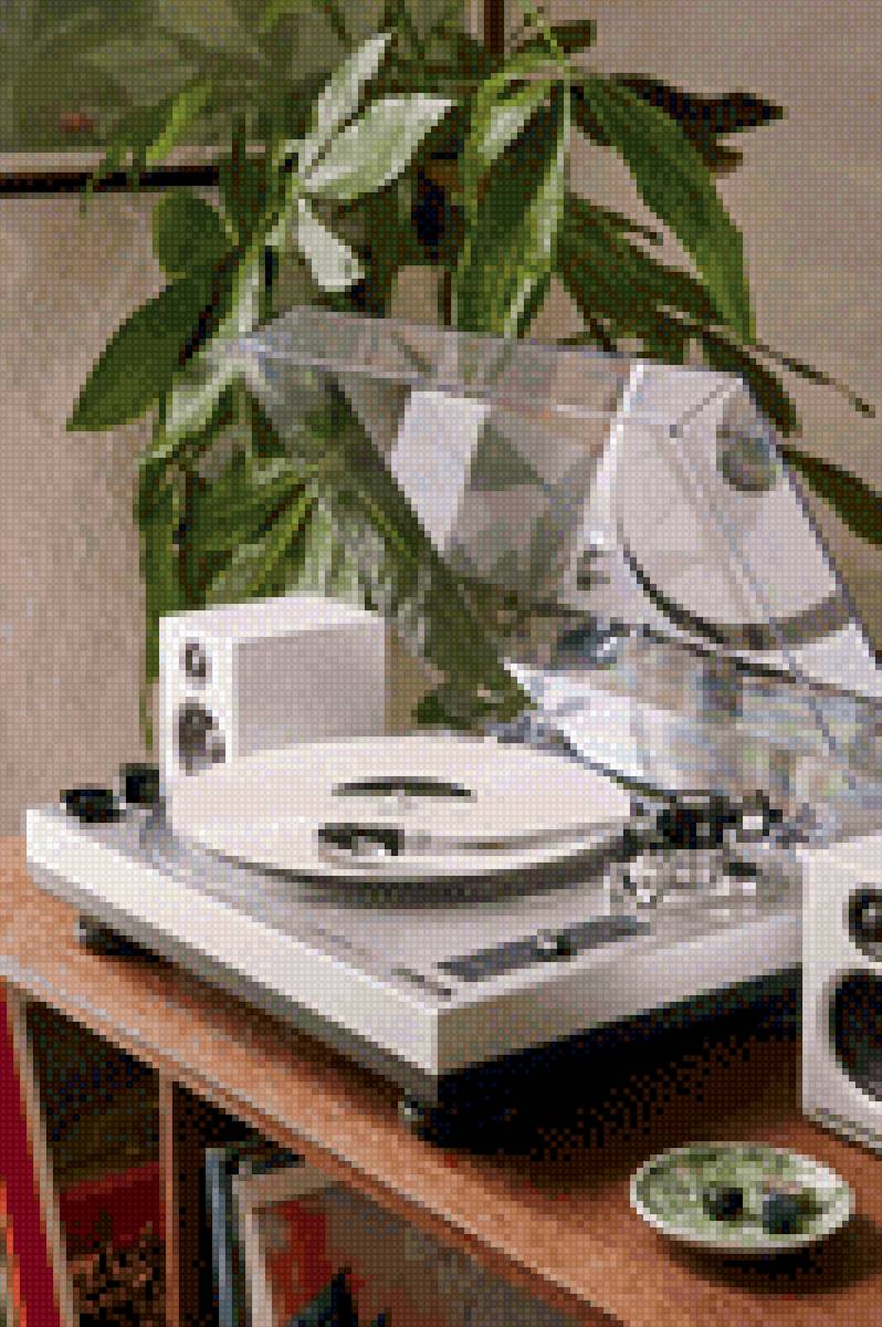 Виниловый проигрыватель - предпросмотр