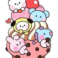 Оригинал схемы вышивки «BTS 1 ( на белом фоне)» (№2714102)