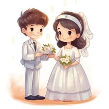 Схема вышивки «1 comunión»