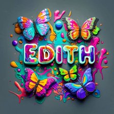 Схема вышивки «Edith»