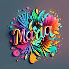 Схема вышивки «Maria»