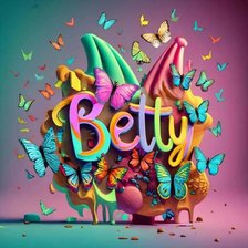 Схема вышивки «Betty»