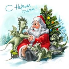 Схема вышивки «новогоднее»