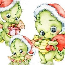 Схема вышивки «Н.г. дракоши»