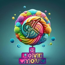 Схема вышивки «Letra K»