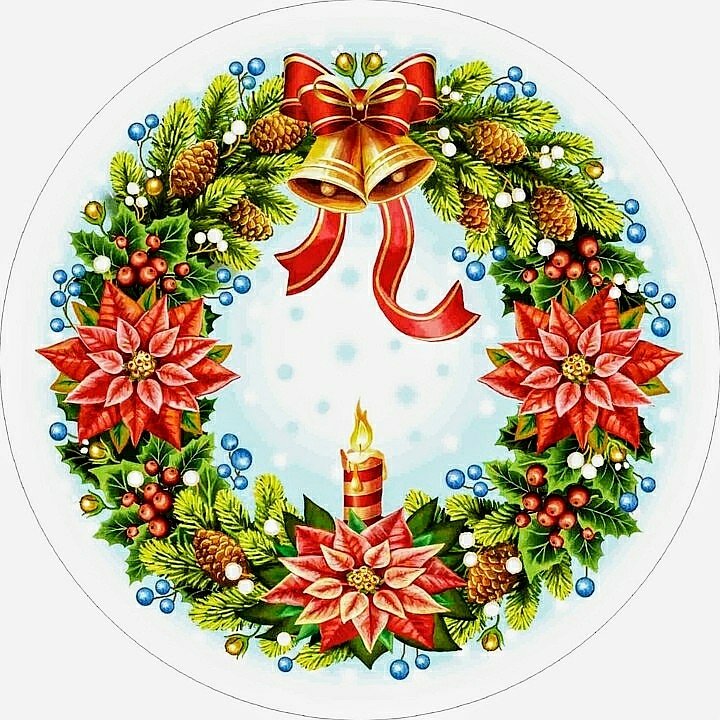 №2717946 - новый год, венок - оригинал